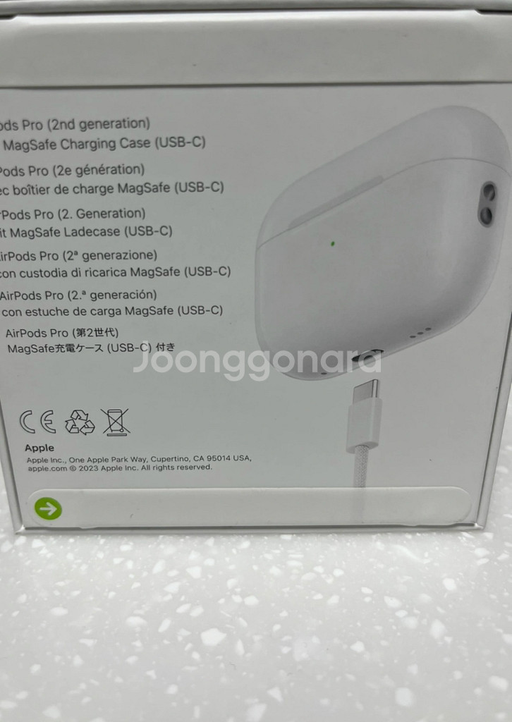 애플 에어팟 프로 2세대 C타입 미개봉--1