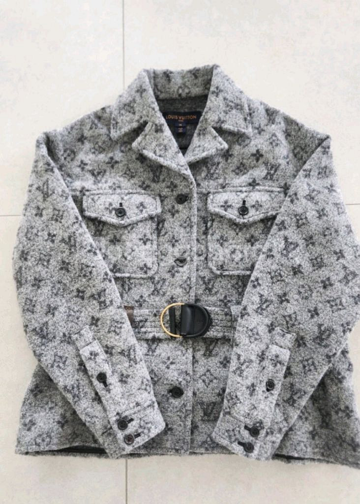 루이비통 모노그램 울 자켓--0