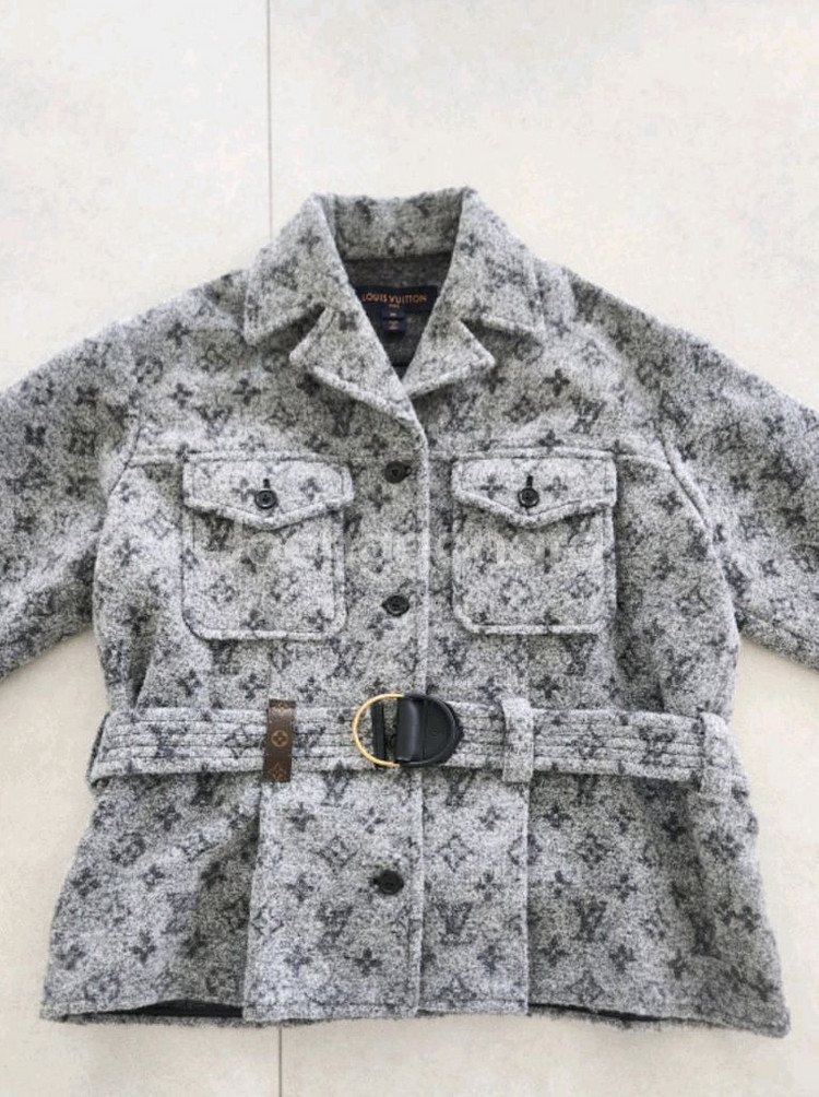 루이비통 모노그램 울 자켓--1