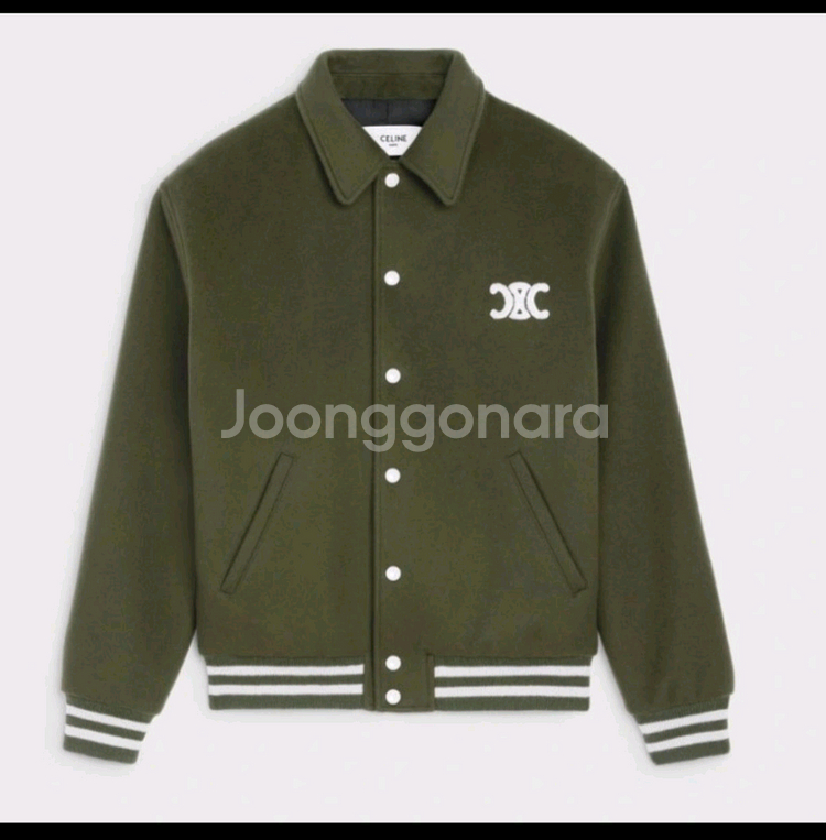 셀린느 바시티 캐시미어 자켓--3