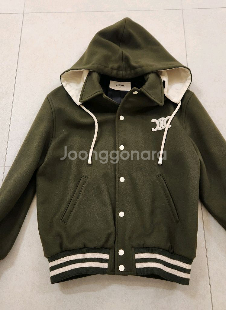 셀린느 바시티 캐시미어 자켓--6