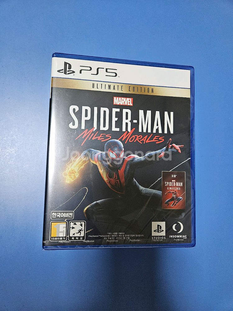 PS5 스파이더맨 마일즈 모랄레스 얼티밋 에디션 미개봉--0