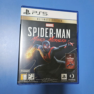PS5 스파이더맨 마일즈 모랄레스 얼티밋 에디션 미개봉
