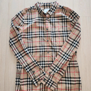 버버리 체크 셔츠 12y(152cm)