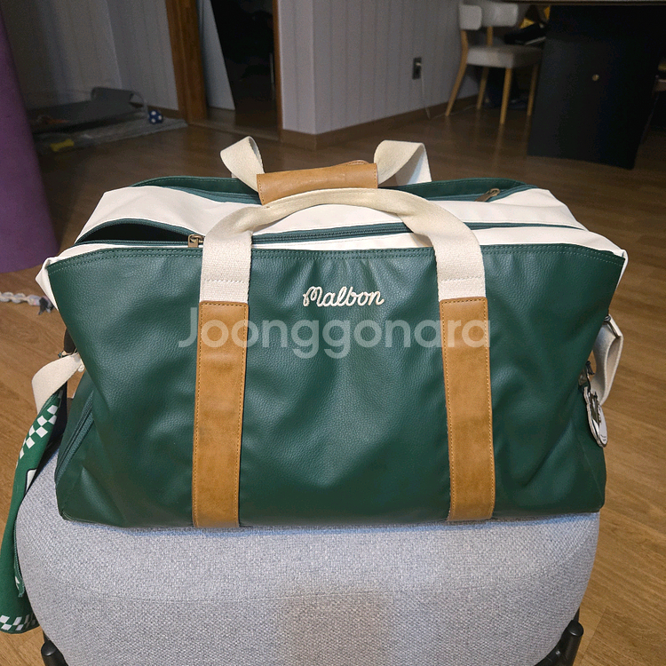 (정품)말본 골프 보스턴백 그린--1