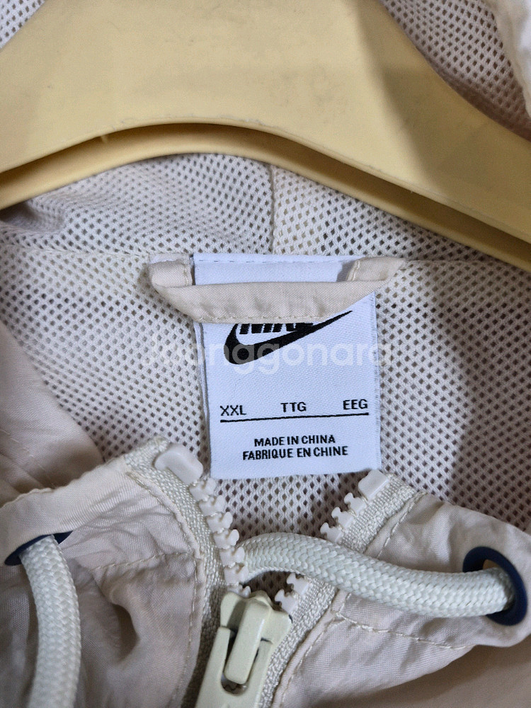 나이키 바람막이 후드자켓 남성XXL--2