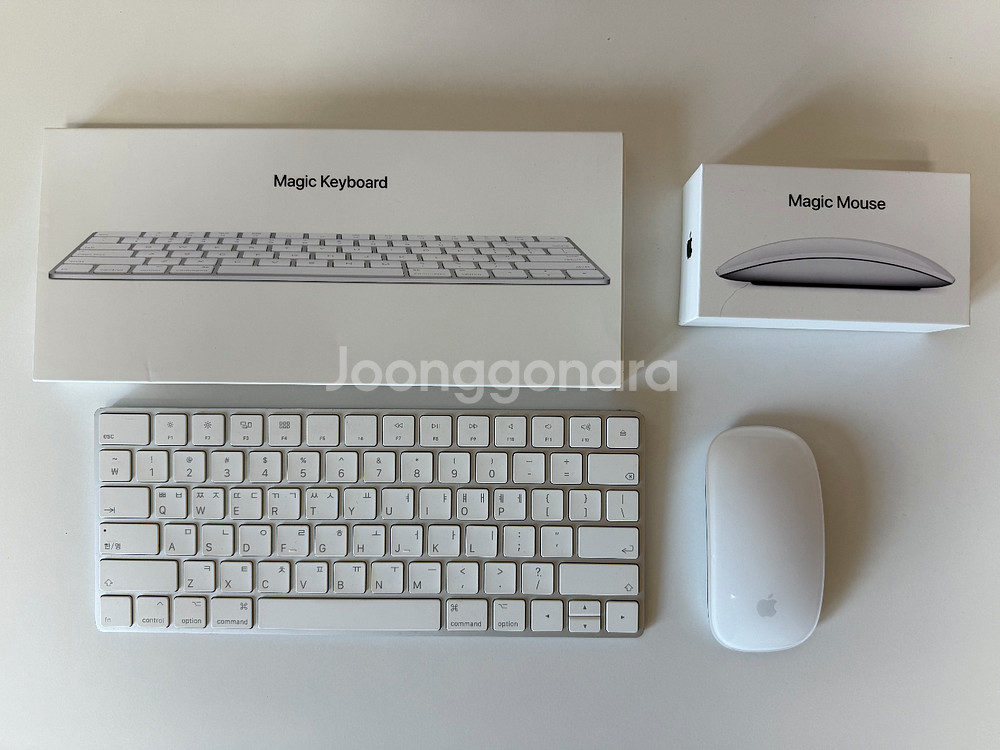 애플 매직키보드 + 매직마우스 세트--0