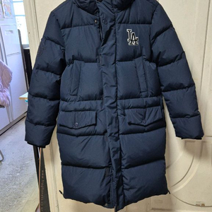 MLB키즈 구스 롱패딩 155사이즈