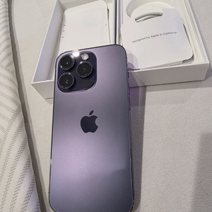 아이폰14 프로 128GB 퍼플 배터리 91%