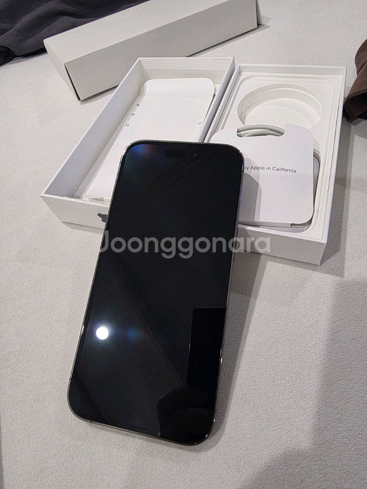 아이폰14 프로 128GB 퍼플 배터리 91%--1