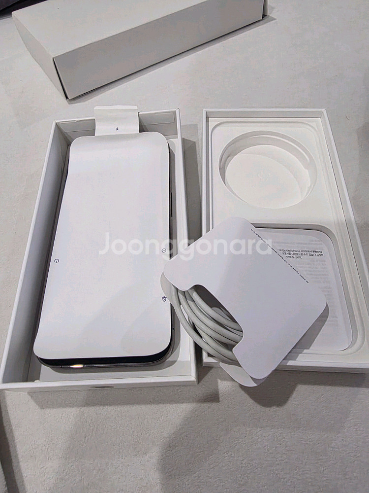 아이폰14 프로 128GB 퍼플 배터리 91%--4