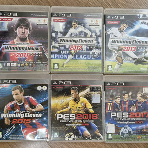 플스3(PS3) 위닝 9종 일괄 판매합니다.