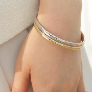 14k 뱅글팔찌 17cm 보스크 그레이룸 오르 시에 어라운드율 메이비투아 러브유