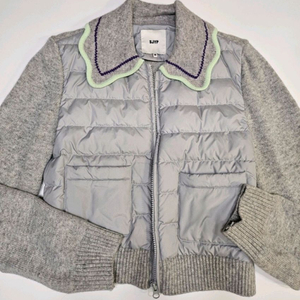 골프 여성 SJYP 골프 방풍 니트 자켓