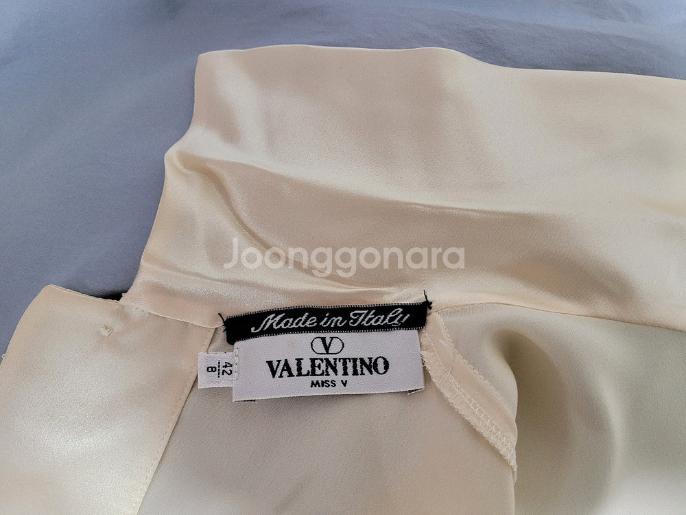 VALENTINO 발렌티노 여성 실크 블라우스--2