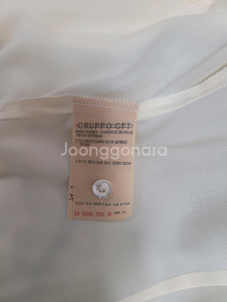 VALENTINO 발렌티노 여성 실크 블라우스--9