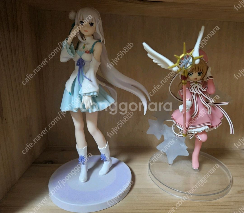 주문토끼 치노/리제로 에밀리아/카드캡터 체리 피규어/넨도모어 웨딩--1
