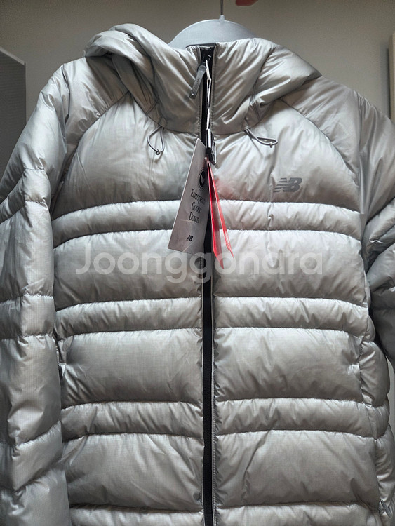 뉴발란스 플라잉77 슈퍼라이트 후드 구스다운--1