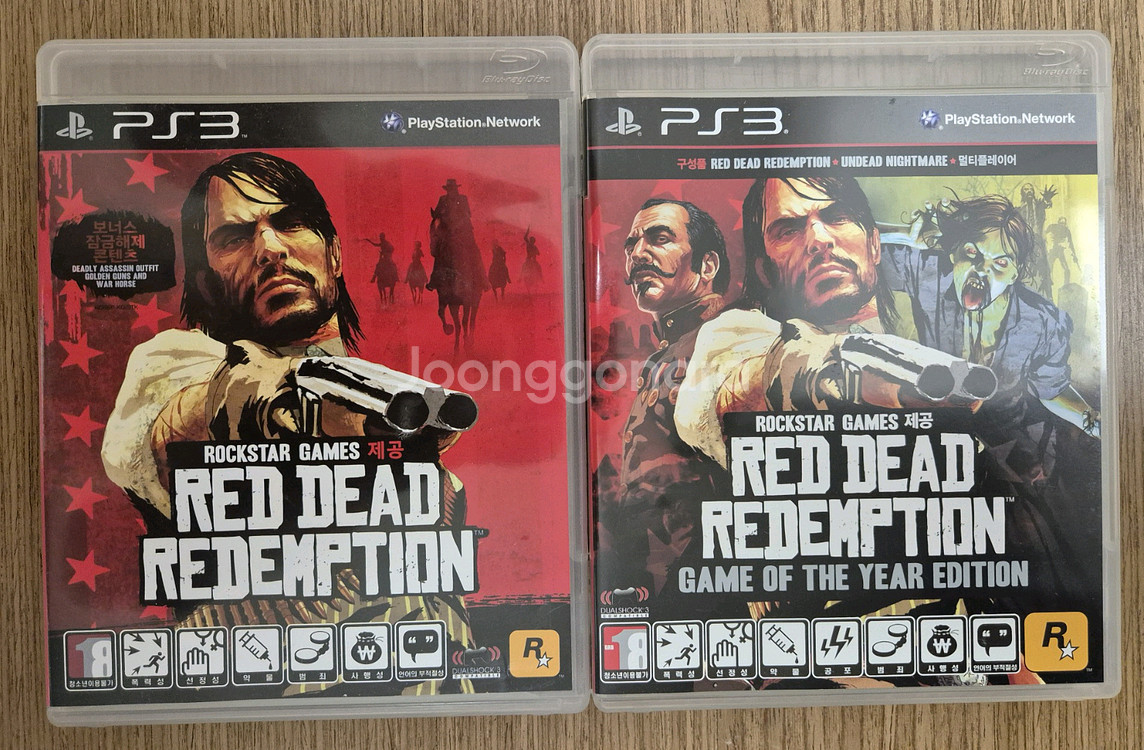 플스3(PS3) 레드데드리뎀션 2종 판매합니다.--0