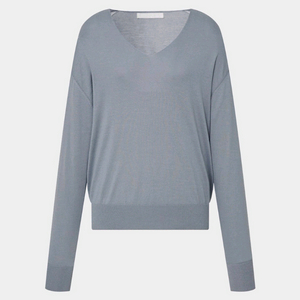 R2W 페레 브이 니트 그레이 프리사이즈