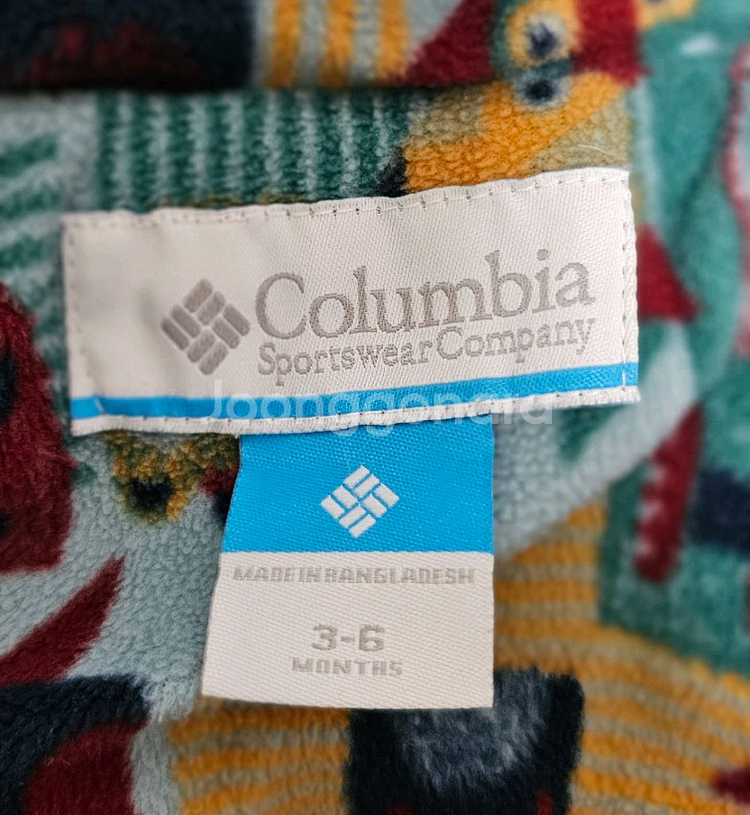 컬럼비아 유아 덕다운 패딩 우주복--4