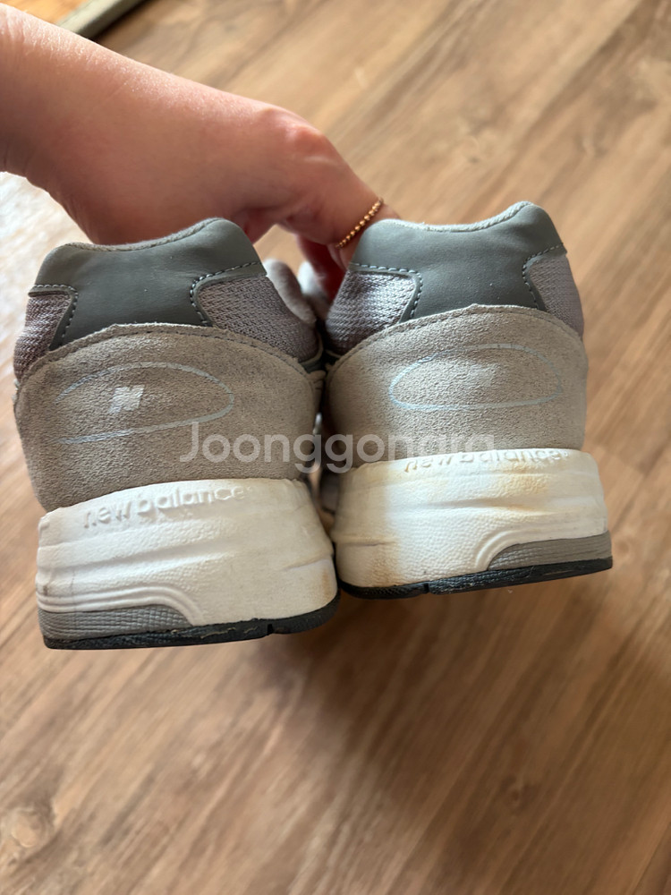 뉴발란스 빅키즈993 그레이 운동화(택포3.5)--5
