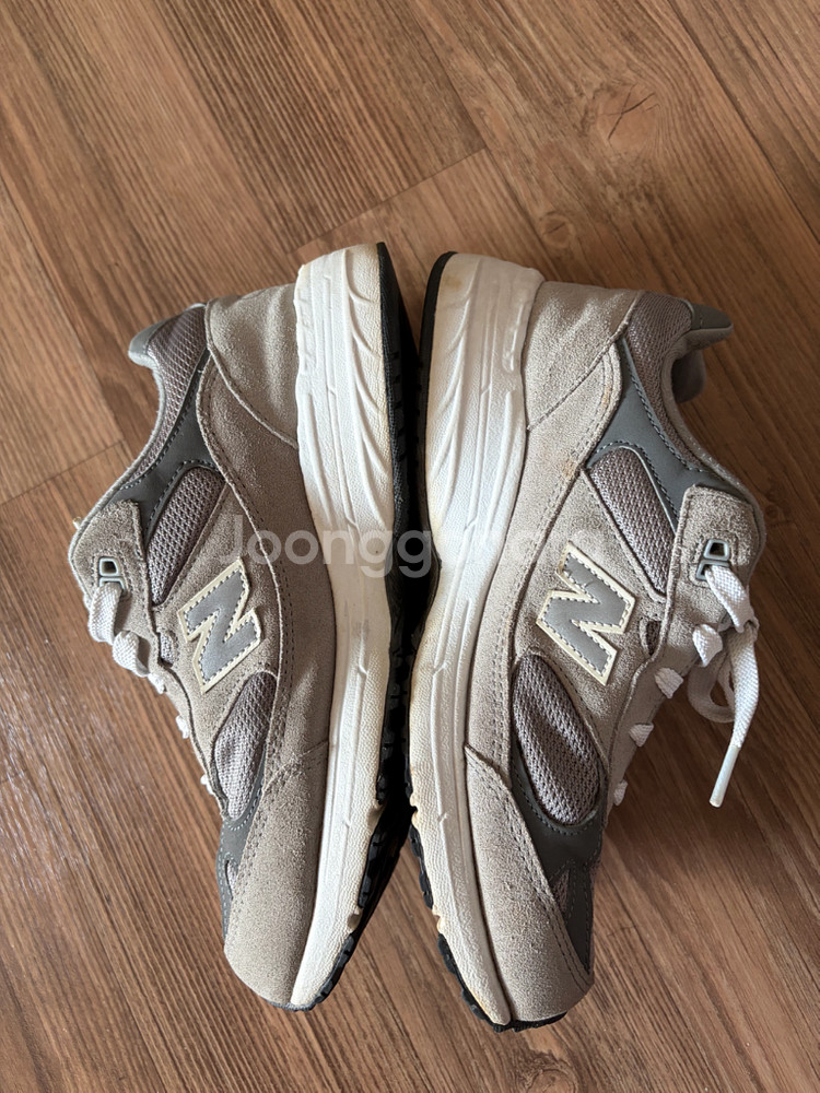 뉴발란스 빅키즈993 그레이 운동화(택포3.5)--4