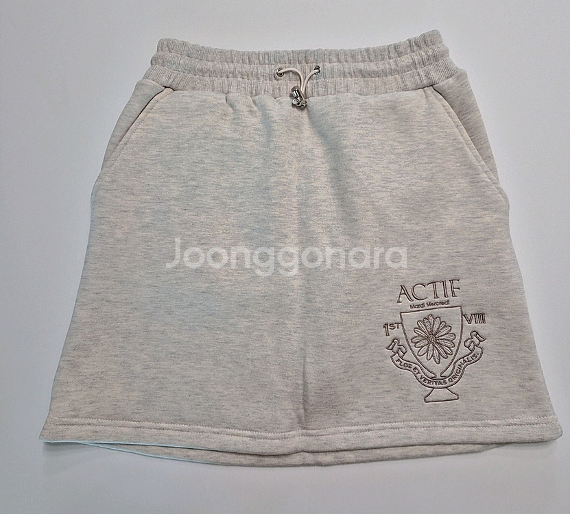 마르디메크르디 악티프 기모 밴딩 스커트--0