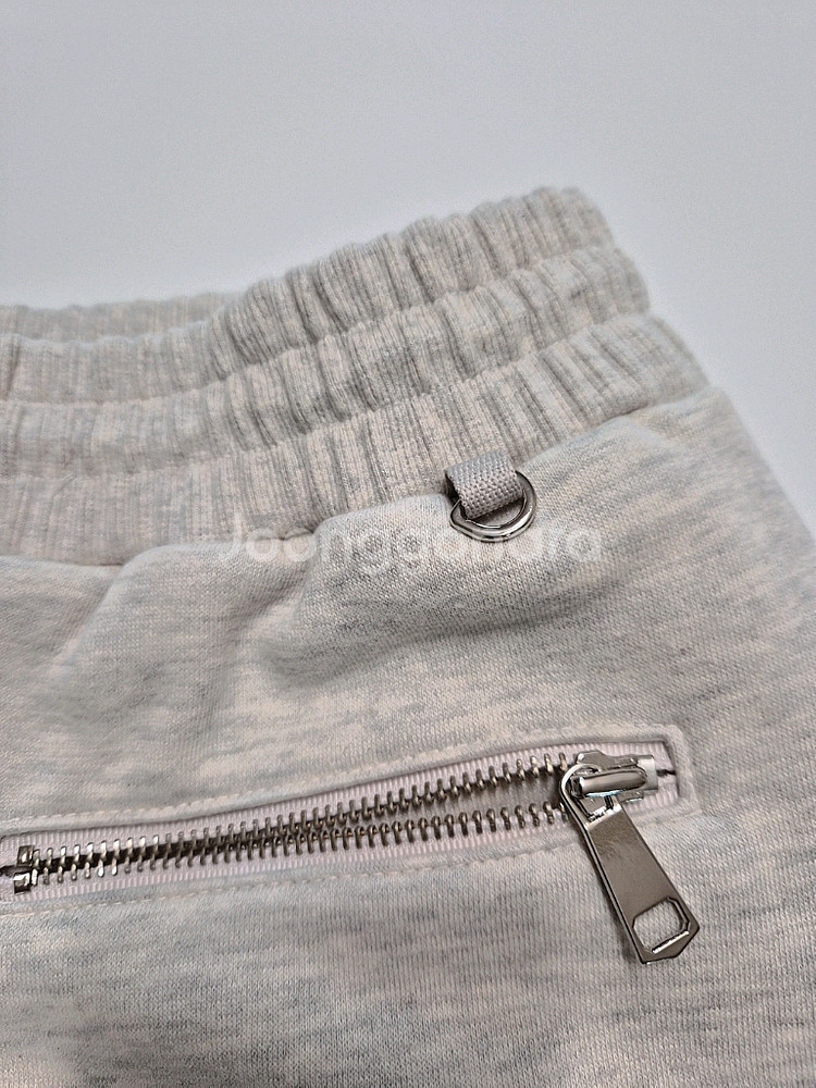 마르디메크르디 악티프 기모 밴딩 스커트--4