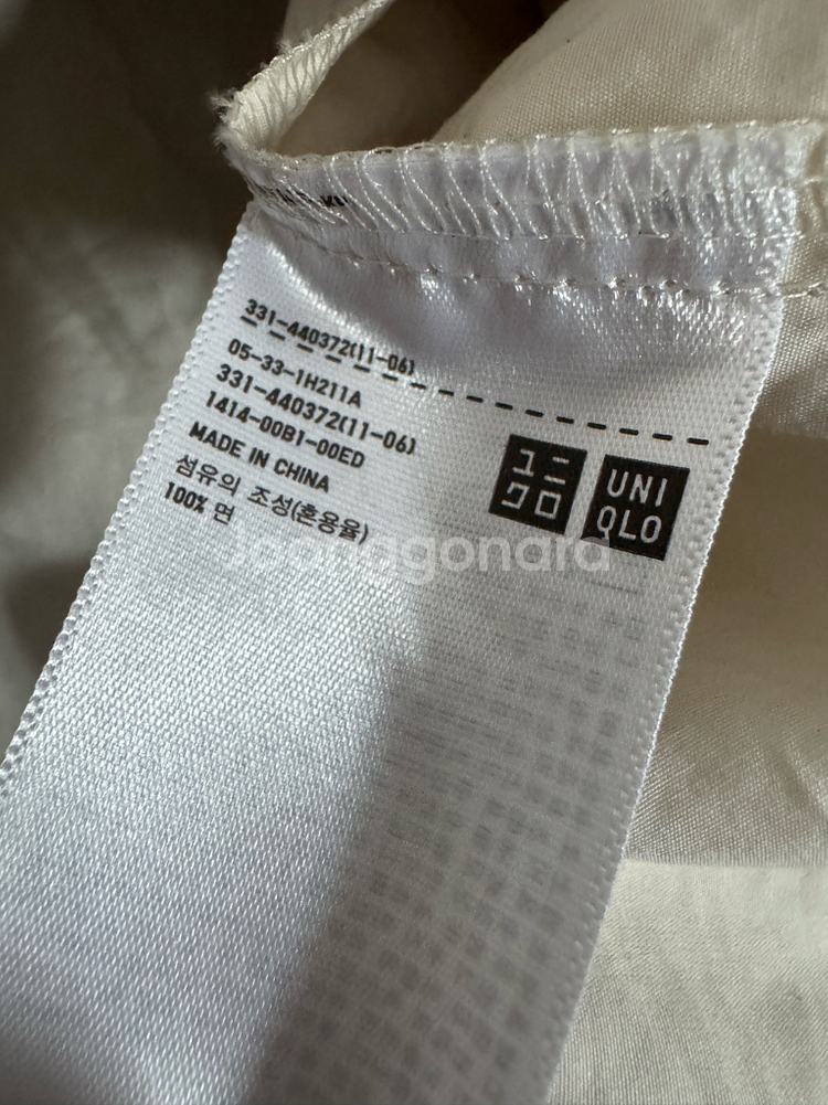 유니클로 x 질샌더 +J 투 포켓 오버핏 셔츠 자켓 XL--3