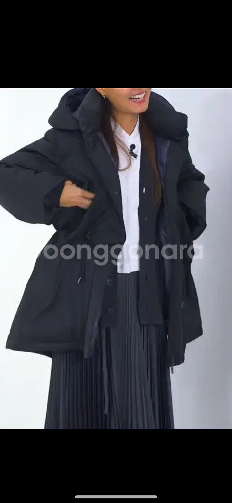 여성 유니클로 X 질샌더 21FW 우모 다운 쇼트 코트--0