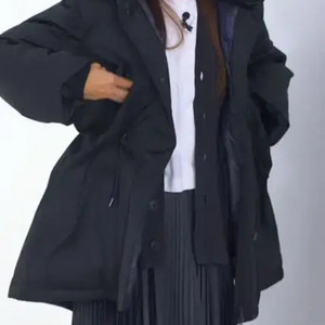 여성 유니클로 X 질샌더 21FW 우모 다운 쇼트 코트