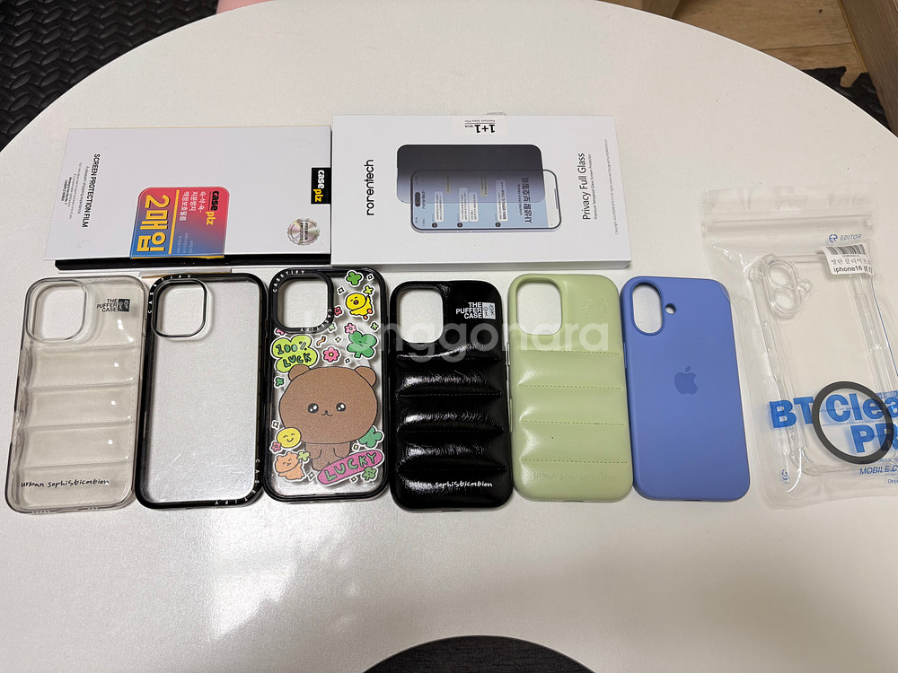 아이폰16 512GB(24.10구입)기스없음, 케이스, 강화유리 드려요--6