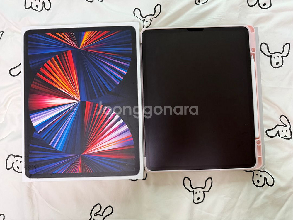 아이패드프로 12.9 5세대 (m1) 512 셀룰러 + 애플펜슬 2세대--0