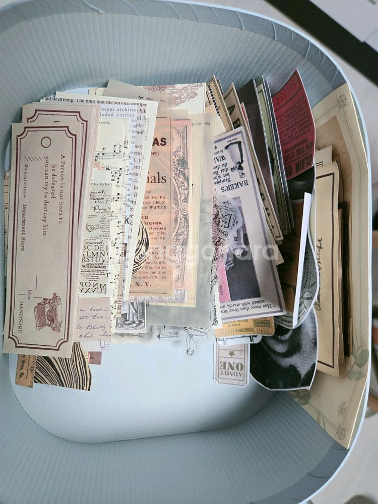 다꾸용품 빈티지스티커,배경지 일괄 판매합니다--7