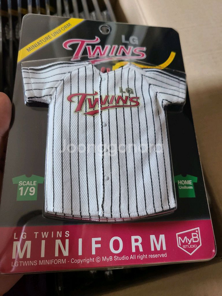 새것 엘지트윈스 미니 유니폼 이진영 야구 35--0