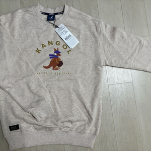 캉골 키즈 프린트 예쁜 맨투맨 145(택채 새상품)