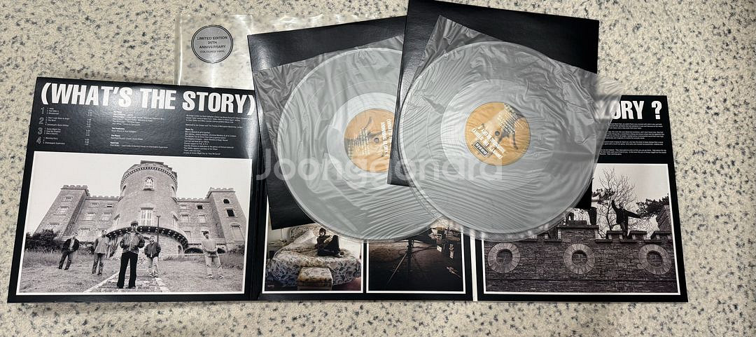 oasis 오아시스 데피니틀니 메이비 모닝글로리 lp vinyl 25주년 한정판--2