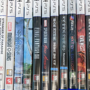 플레이스테이션5/PS5 플스 게임/타이틀 팝니다.