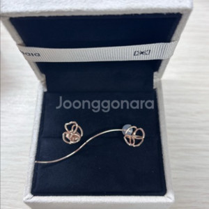 14K 로즈골드 디디에두보 귀걸이