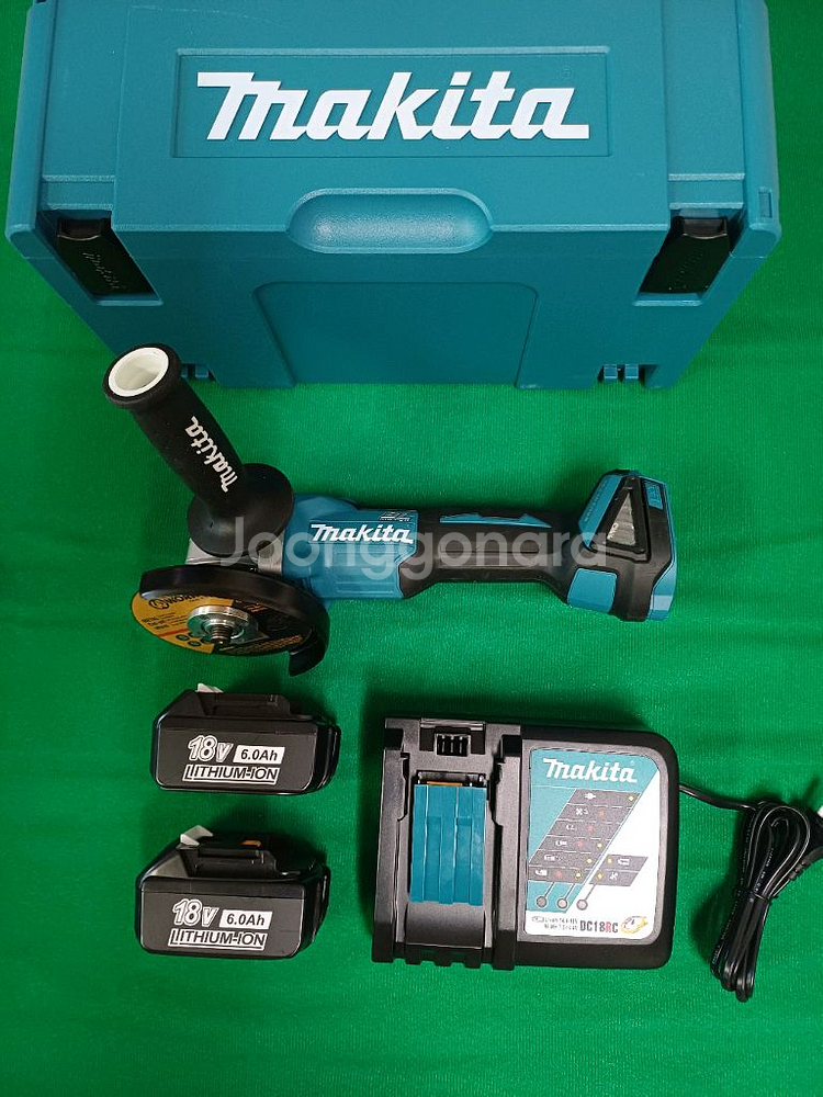 마끼다 5인치 18V 브러시리스 그라인더--0