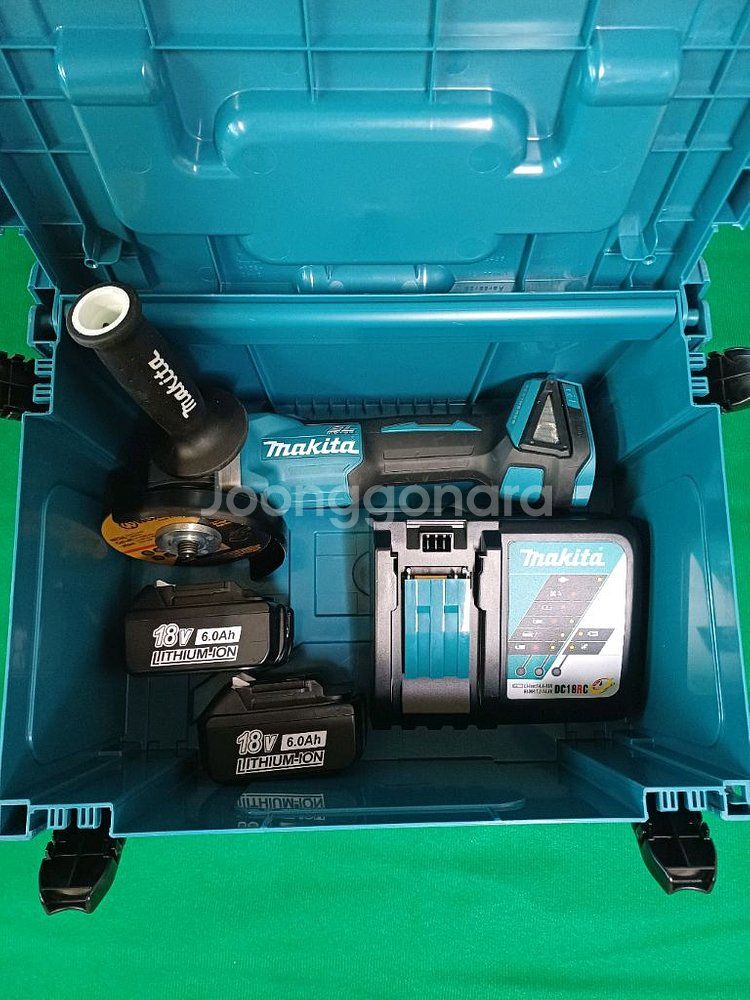 마끼다 5인치 18V 브러시리스 그라인더--2