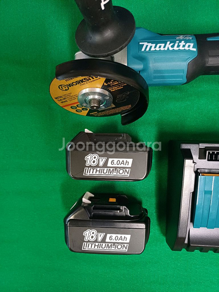 마끼다 5인치 18V 브러시리스 그라인더--7