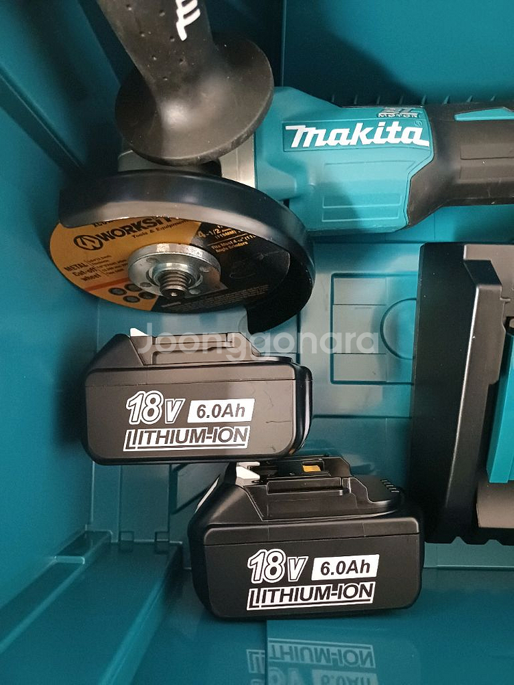 마끼다 5인치 18V 브러시리스 그라인더--8