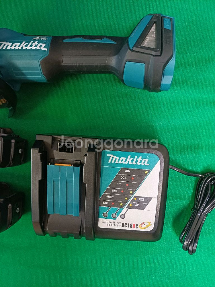 마끼다 5인치 18V 브러시리스 그라인더--6