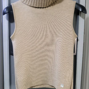 샤넬 터틀넥 니트 베스트 38사이즈