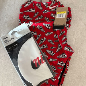 나이키 스니커즈 컷아웃(레드스니커즈) + 수모세트