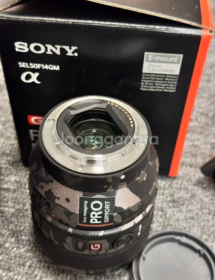 소니 FE 50mm F1.4 GM 렌즈--3