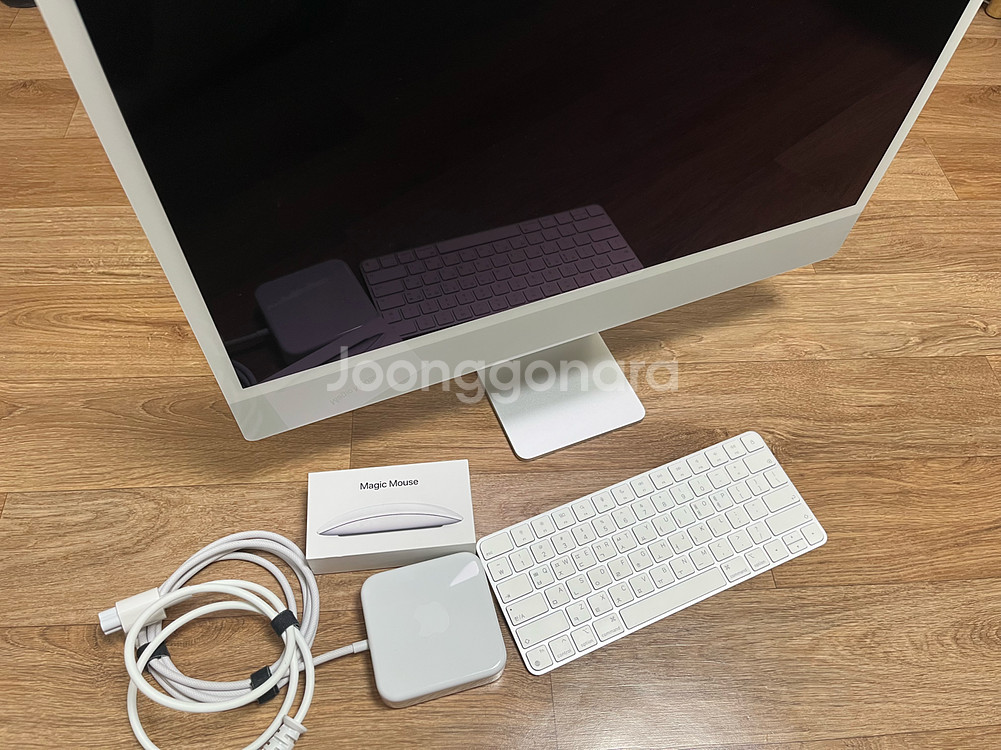 애플 아이맥 M1 (ssd 256 / 8기가 메모리)--0