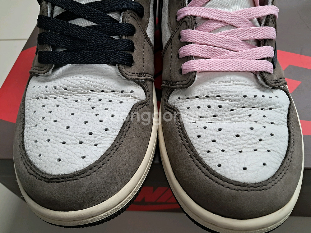 나이키 에어조던1 하이 브라운--6